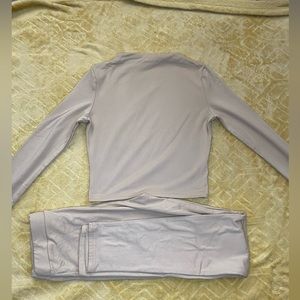 Tan long sleeve shirt and pants